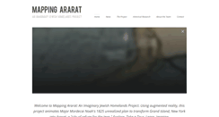 Desktop Screenshot of mappingararat.com